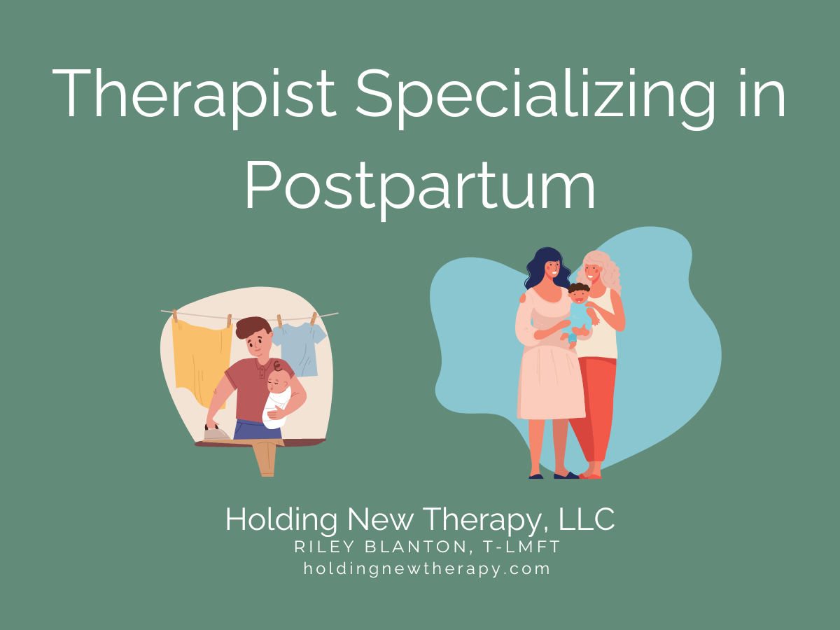 Therapy for Postpartum Depression and Anxiety - Kansas - Holding